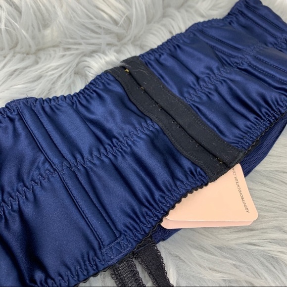 Agent Provocateur Black/Blue Stephanee Waspie - Picture 6 of 10